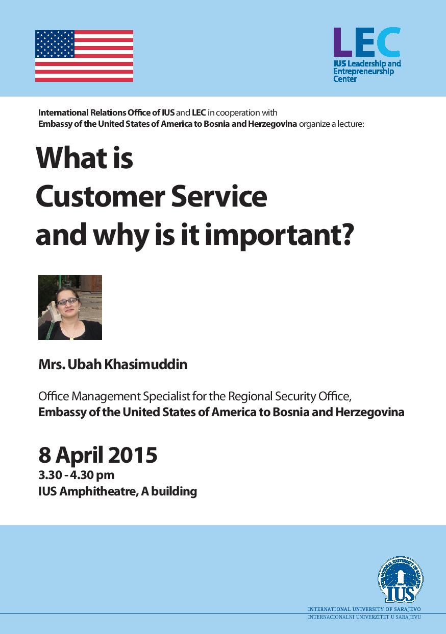 What is customer service and why is it important?