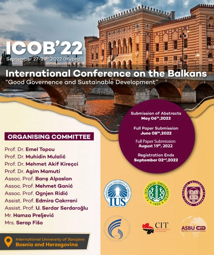 ICOB - "Good Governance and Sustainable Development"