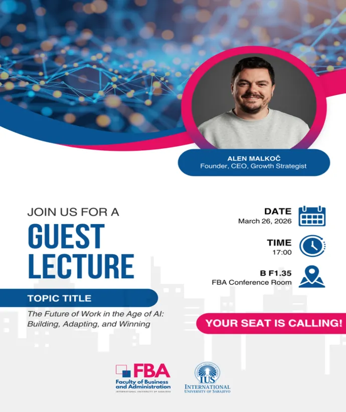 FBA Guest Lecture: The Future of Work in the Age of AI: Building, Adapting and Winning
