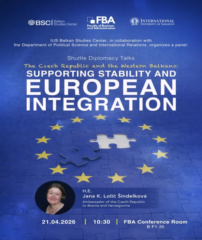 Shuttle Diplomacy Talks: The Czech Republic and the Western Balkans: Supporting Stability and European Integration