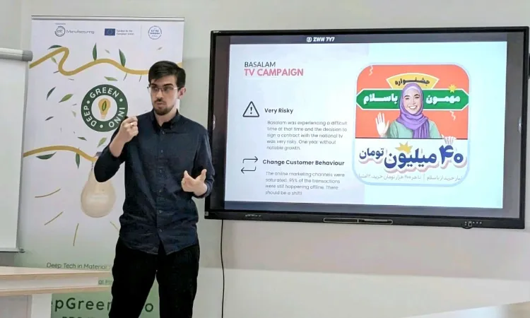 FBA Hosts Mr. Majid Hejazi for Informative Session on Global Marketing Strategies