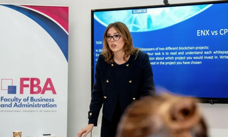 Lecture on Cryptocurrency and Blockchain Held at FBA