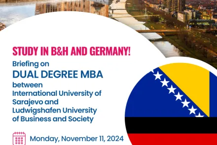 FBA Public Lecture: Study in BiH and Germany - Dual Degree MBA
