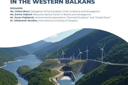 Seminar Invitation: Energy Security and Green Energy Transition in the Western Balkans