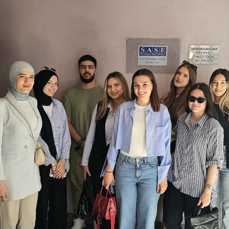 FBA studenti stekli praktične uvide prilikom posjete Sarajevskoj berzi