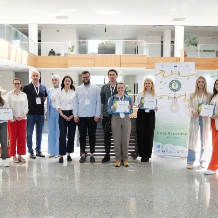 Povezivanje nauke, biznisa i umjetnosti: Takmičenje DGI Green Business Plan održano na IUS-u