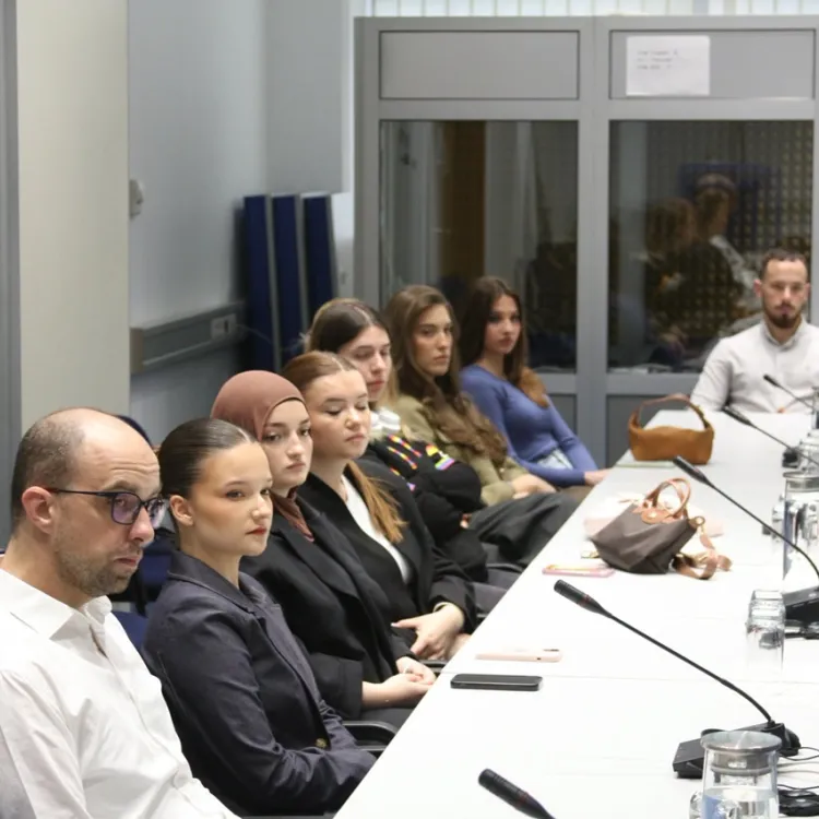 IUS PSIR Students Visit the EU Delegation in BiH to Discuss European Integration